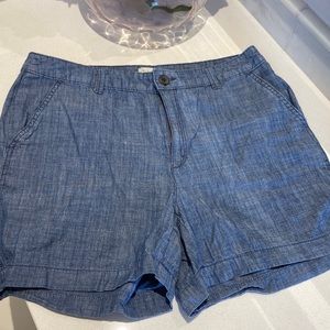 Chambray shorts